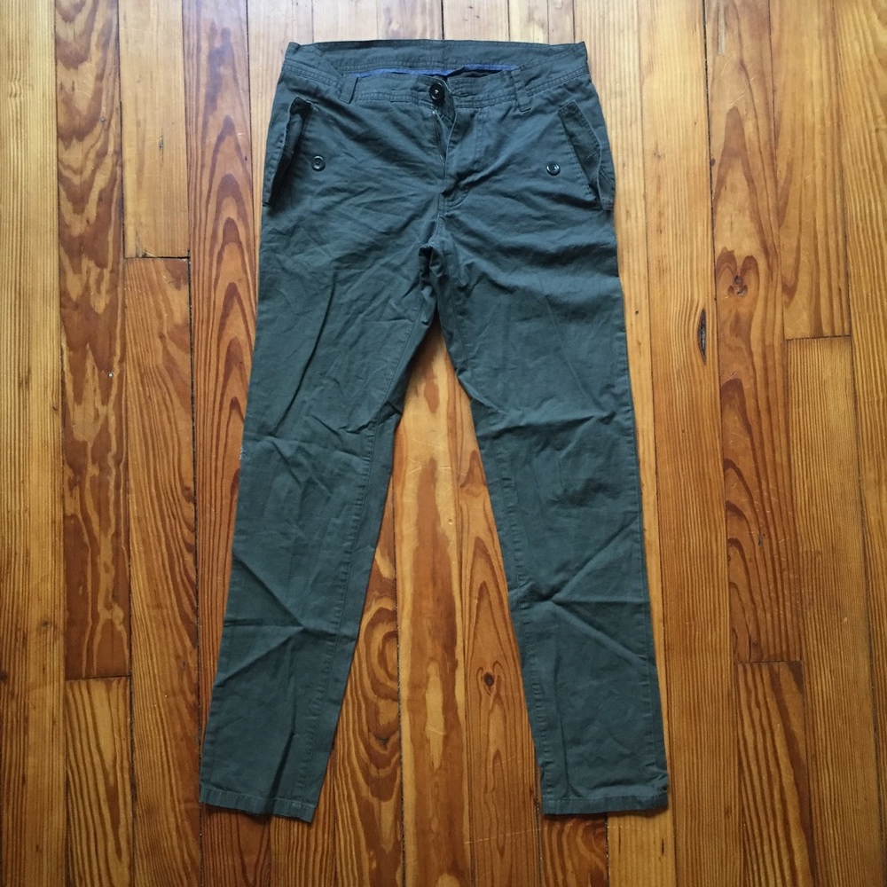 Olive Green chinos